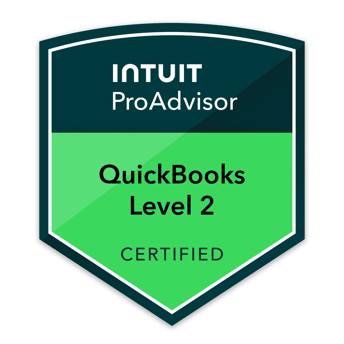 QuickBooks ProAdvisor Level 2 badge bookkeeping qualification